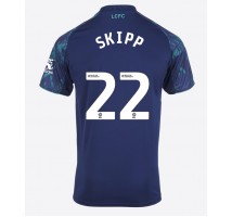 Leicester City Oliver Skipp #22 Koszulka Wyjazdowa 2025-26 Krótki Rękaw